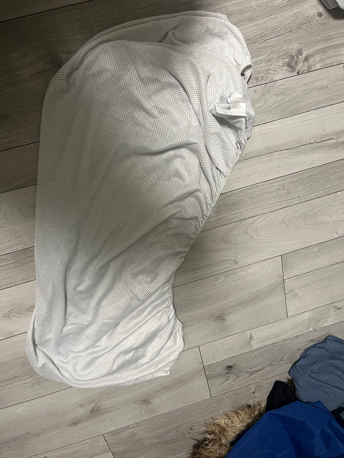 Aerosleep matrashoezen voor ledikant (2 stuks), Gebruikt, Eenpersoons, Matrasbeschermer, Wit