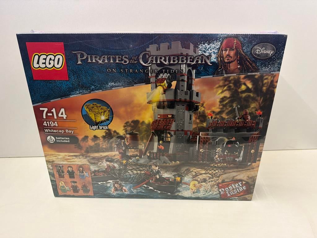 LEGO Pirates of the Caribbean 4194 Whitecap Bay NIEUW, Kinderen en Baby's, Speelgoed | Duplo en Lego, Ophalen, Nieuw, Complete set