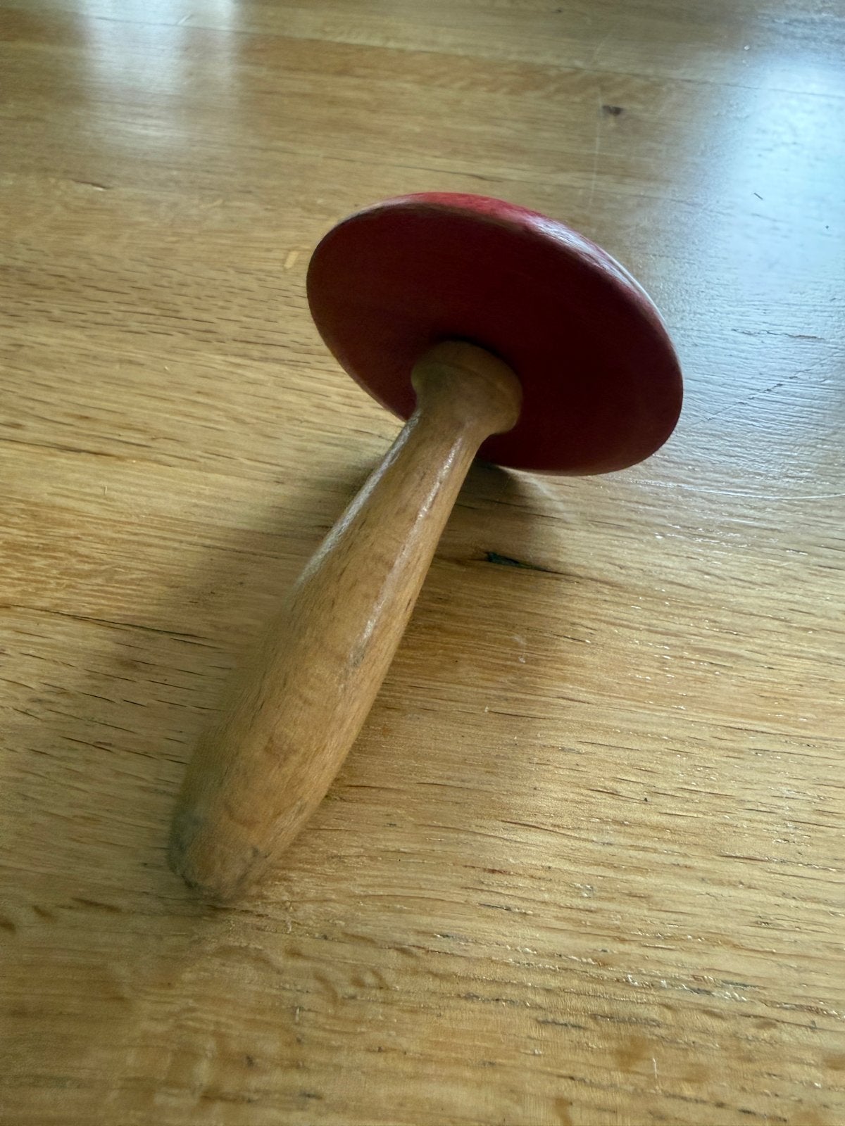 Vintage sokkenstopper paddenstoel, Ophalen of Verzenden, Gebruikt, Wol of Garen