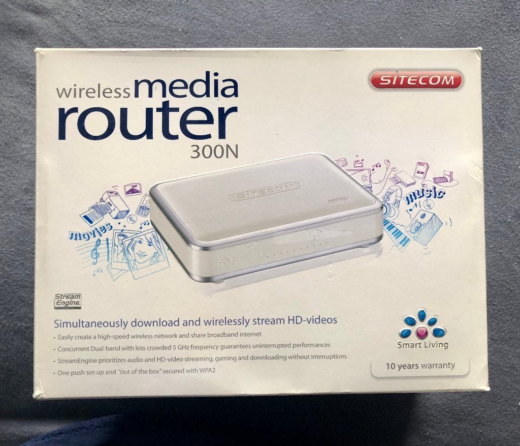 Sitecom Wireless Media Router 300N, Ophalen of Verzenden