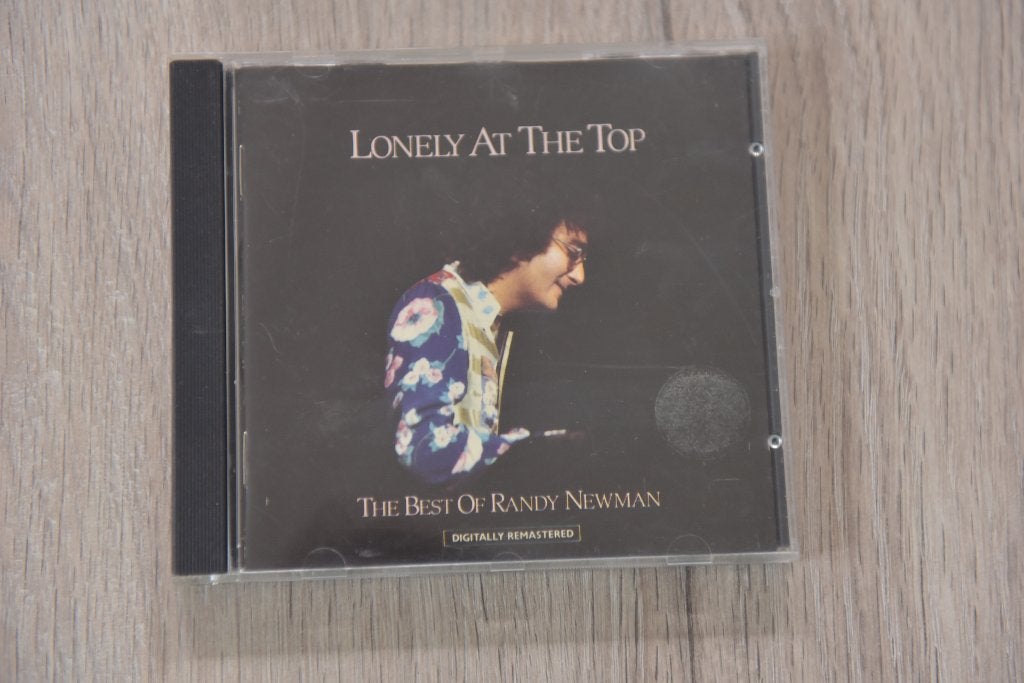 RANDY NEWMAN -- LONELY AT THE TOP THE BEST OF, Inclusief boekje, Zo goed als nieuw, Verzamelalbum, Verzenden
