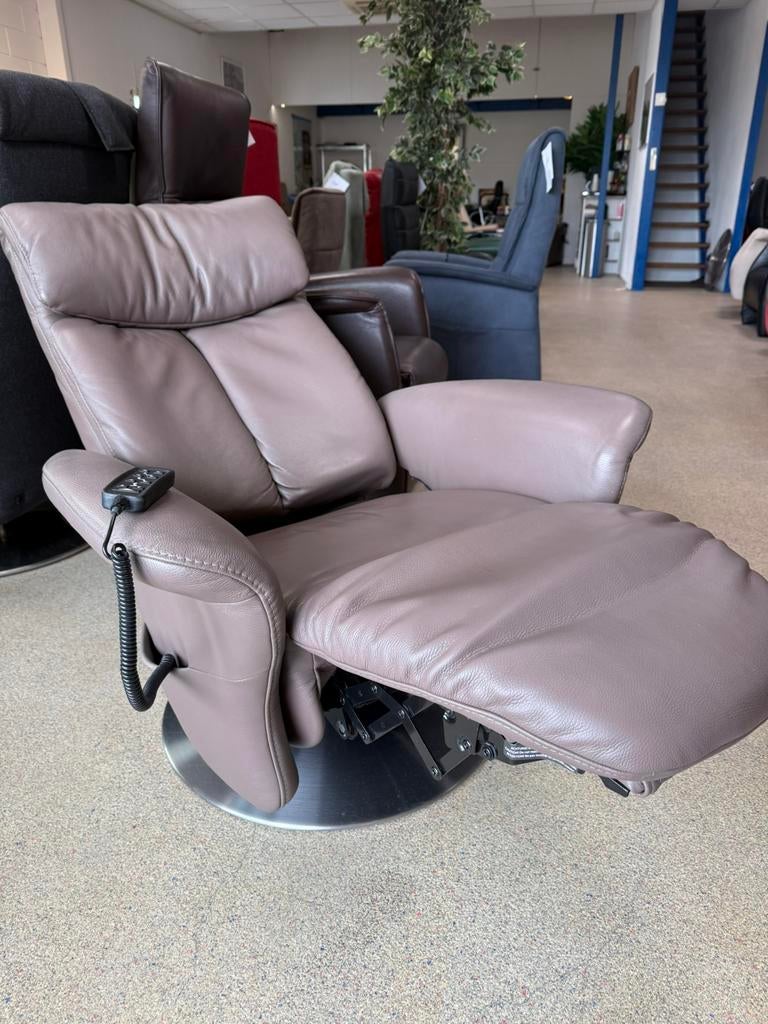 Meubelzorg sta op relax stoel relaxfauteuil gratis bezorging, Ophalen of Verzenden, Zo goed als nieuw, Leer, Ruim 100 A merken bezorgd en garantie