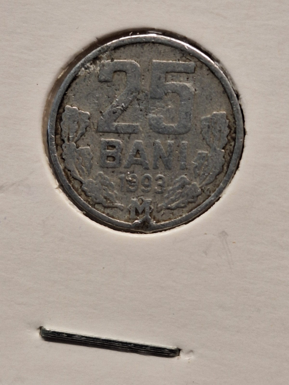 Moldavië 25 bani 1993, Postzegels en Munten, Ophalen of Verzenden, Overige landen