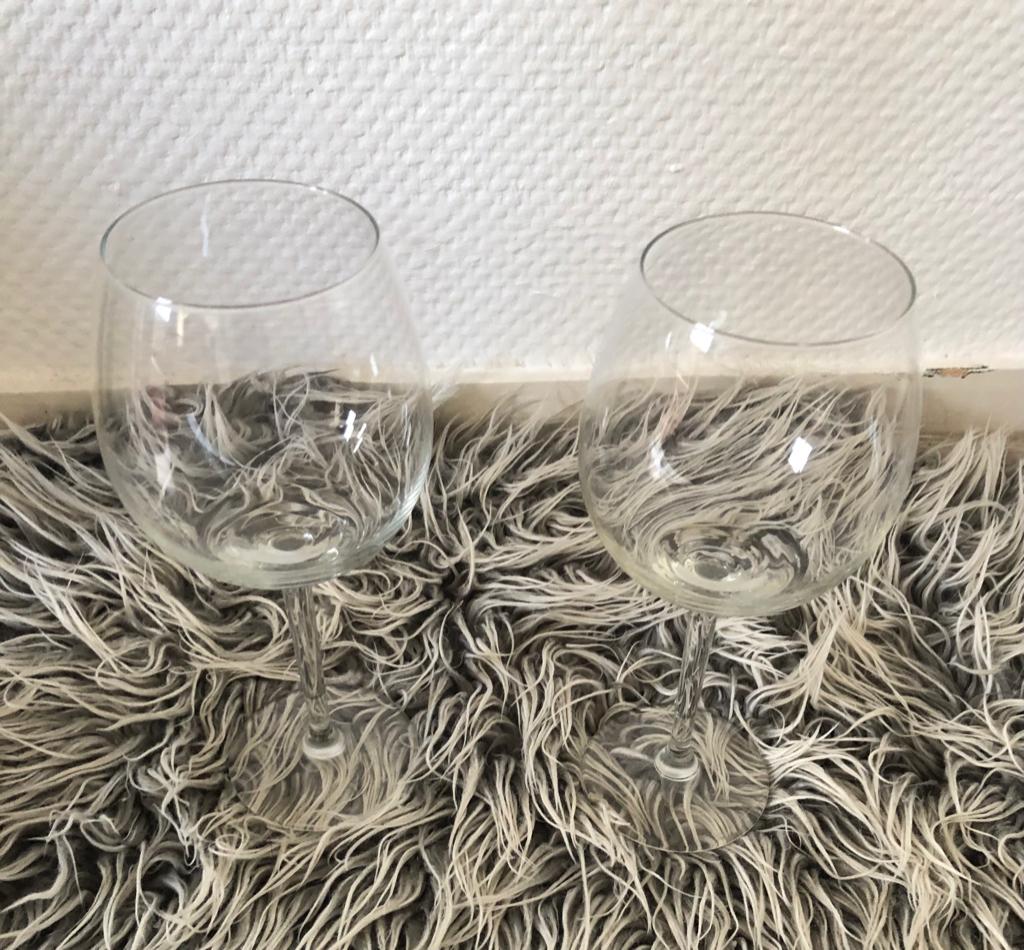 Wijnglazen, Verzamelen, Glas en Borrelglaasjes, Ophalen of Verzenden, Gebruikt, Overige typen