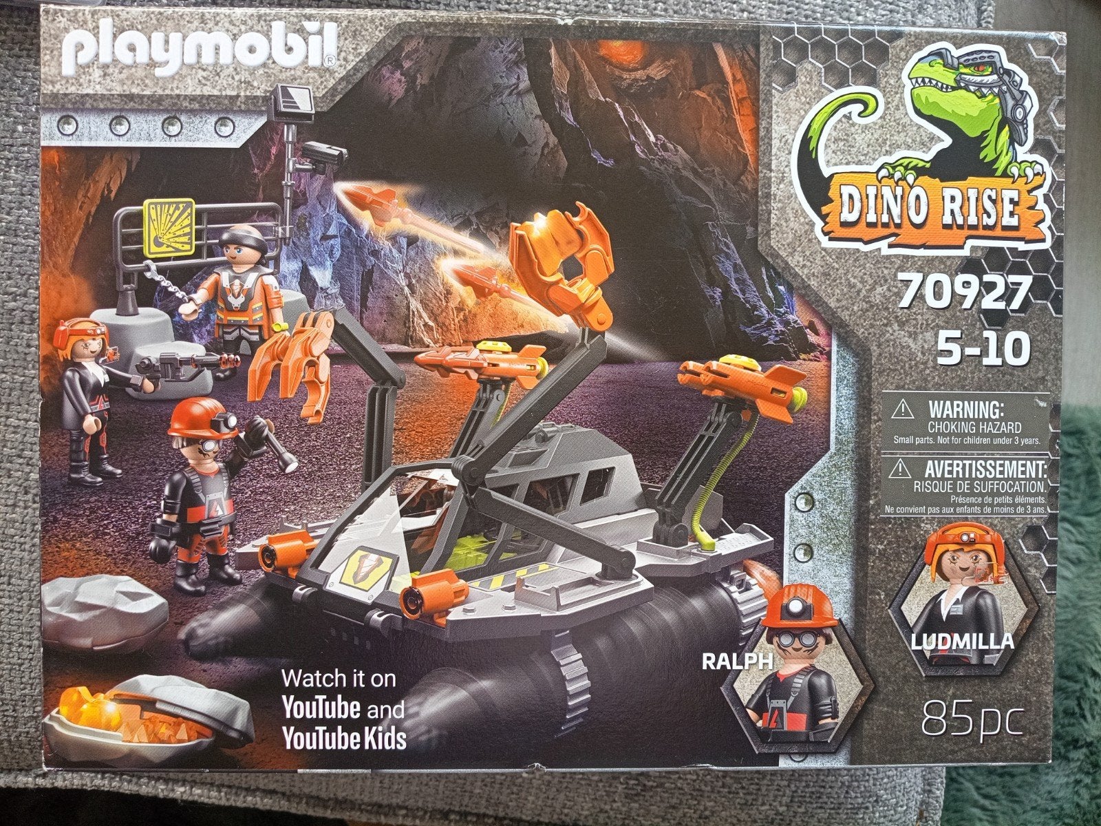 Playmobil Dino Rise 70927 - Nieuw in doos, Ophalen of Verzenden, Nieuw, Overige merken