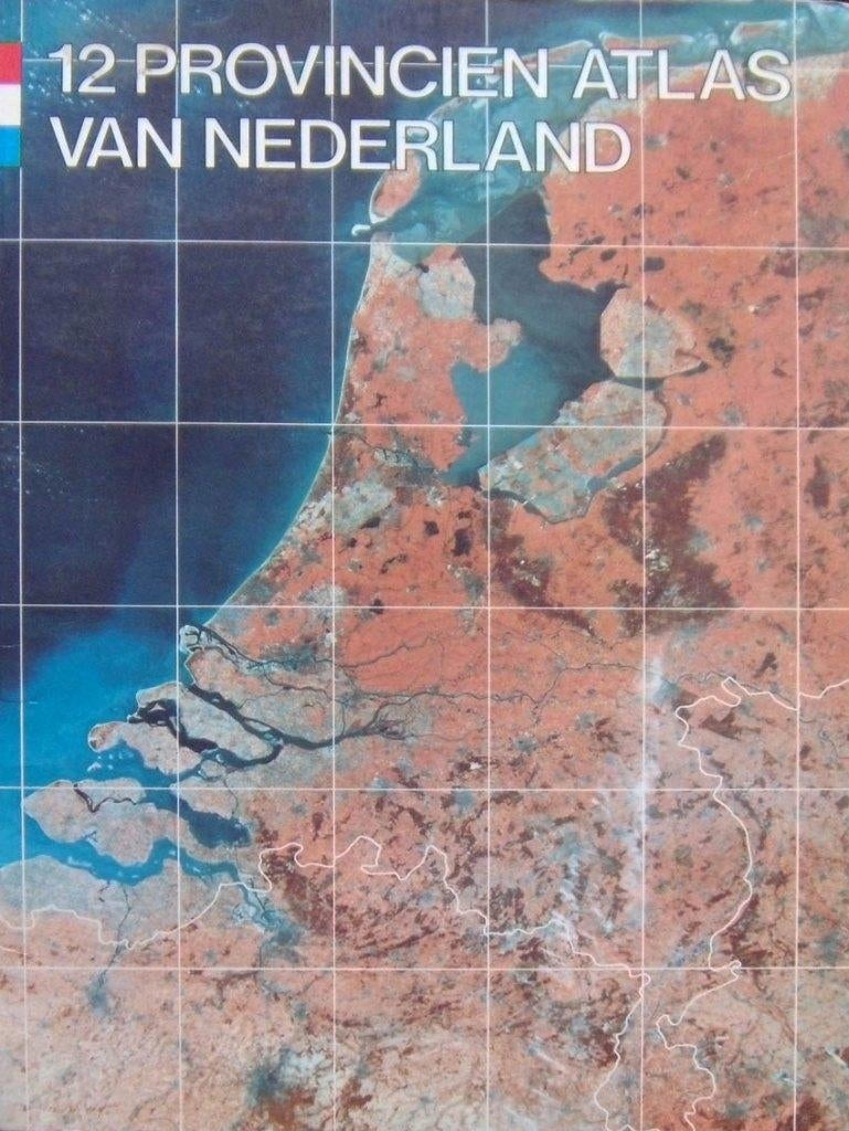 12 provincien Atlas van Nederland, Boeken, Atlassen en Landkaarten, Ophalen of Verzenden, 1800 tot 2000, Nederland, Landkaart