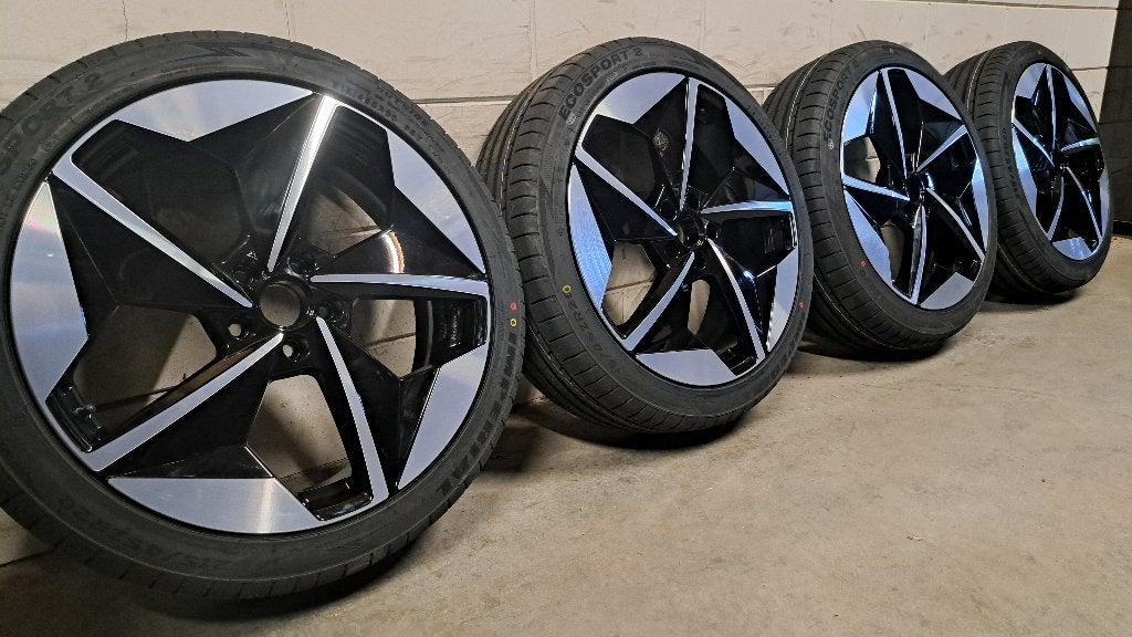 Nieuwe velgen & banden VW ID3 Born Elroq Karoq 215/45/20, 215 mm, Banden en Velgen, Nieuw, Ophalen of Verzenden