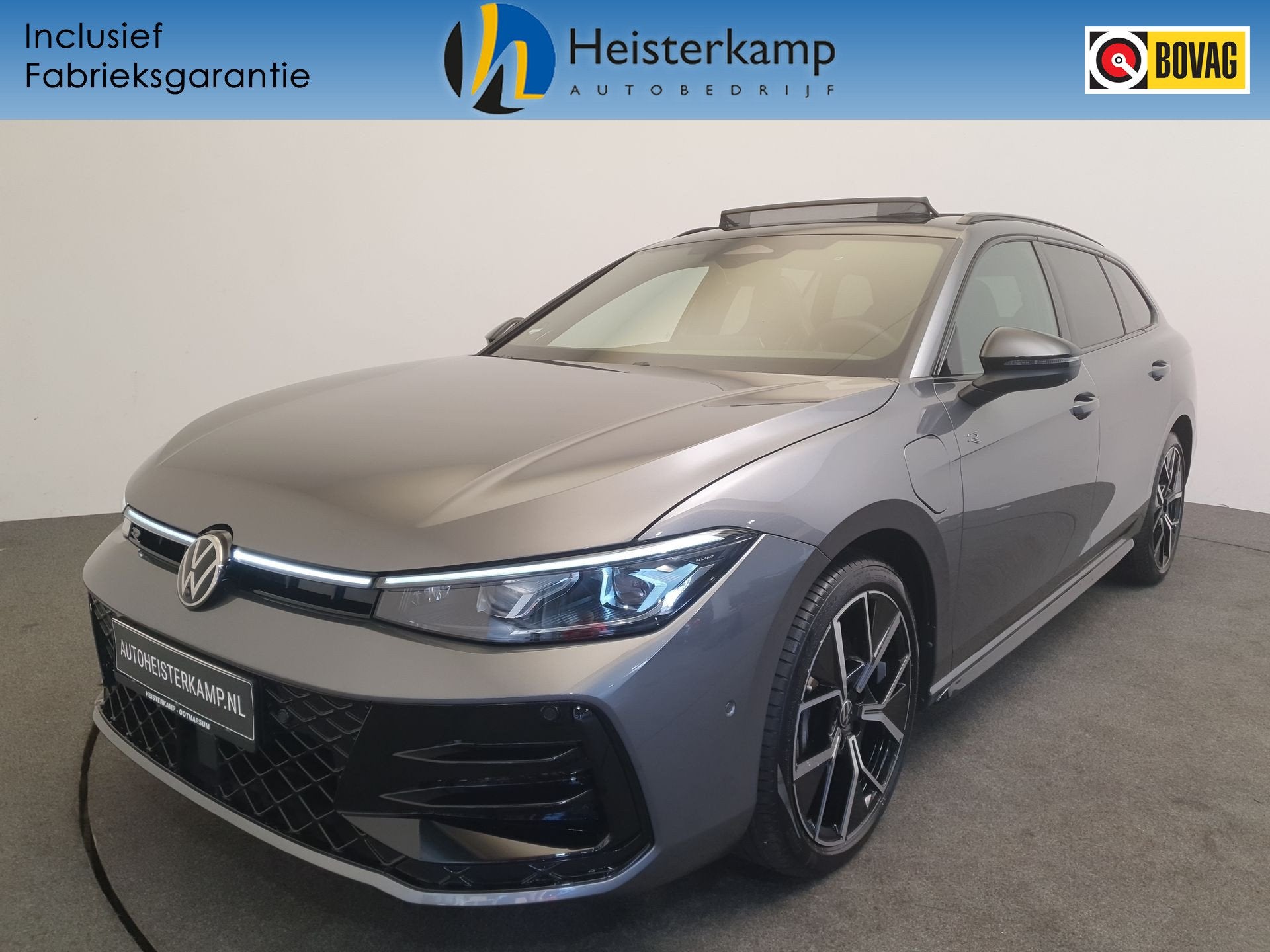 Volkswagen Passat Variant 1.5 eHybrid 272pk DSG/AUT R-Line W, Auto's, 77 km/l, Zwart, 4 cilinders, Hybride Elektrisch/Benzine