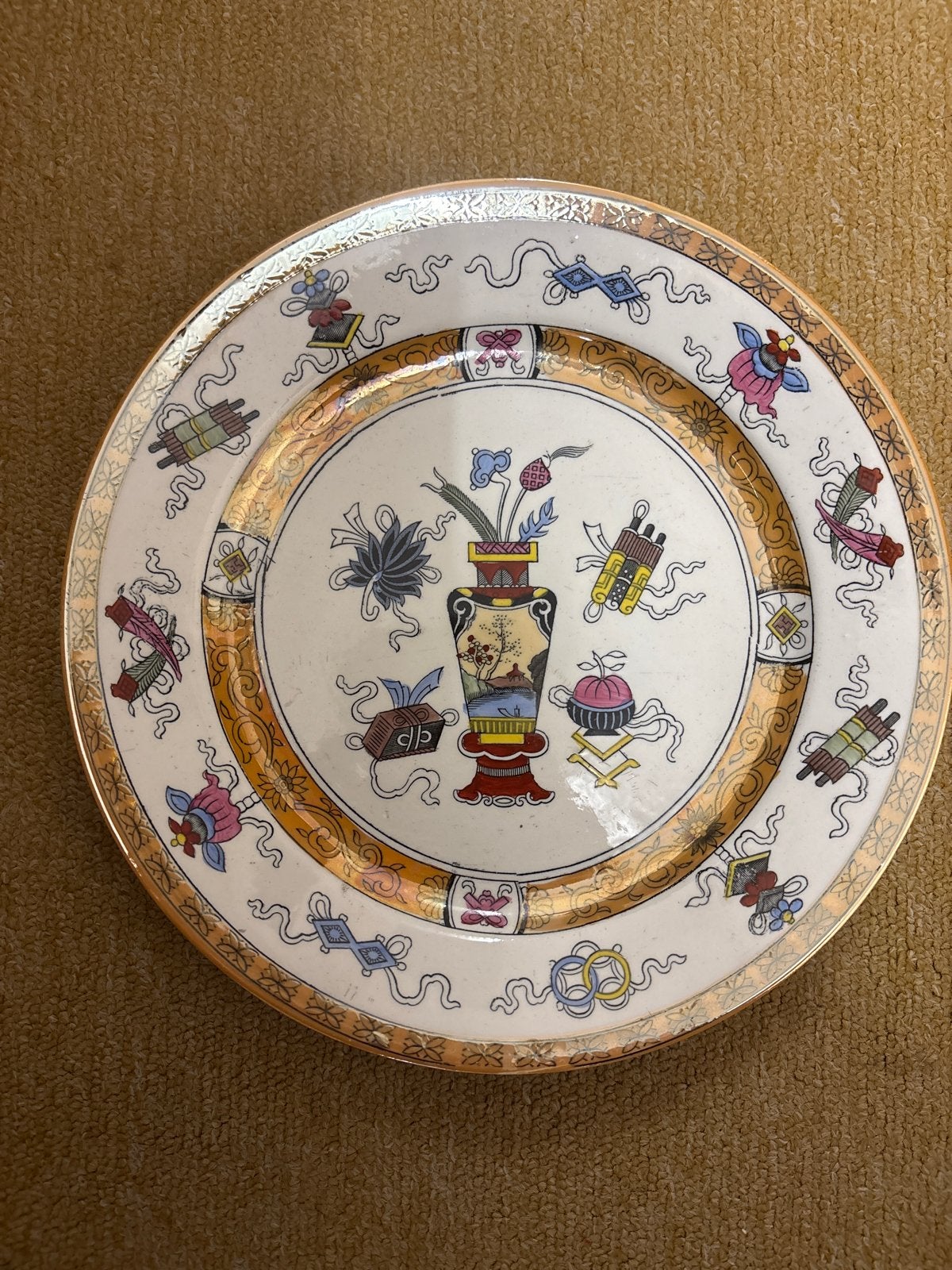 Antiek Petrus Regout & Co Maastricht Faience bord, Antiek en Kunst, Ophalen