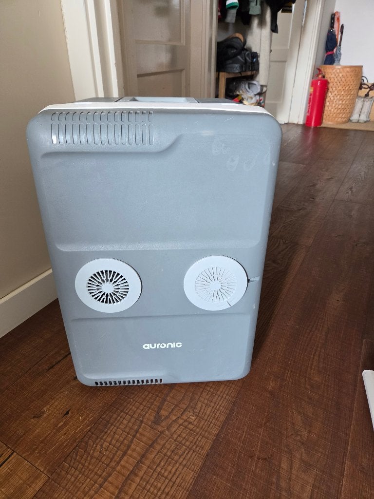 Gebruikte Auronic Elektrische Koelbox met Wieltjes (40L), Ophalen of Verzenden, Gebruikt, Koelbox, Elektrisch