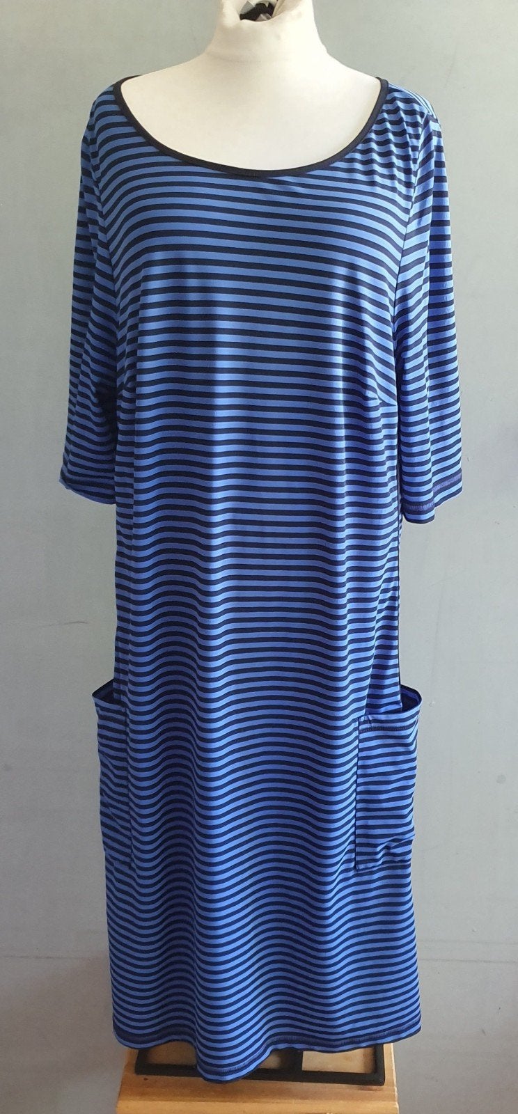 Studio Anneloes jurk, Blauw, Maat 42/44 (L), Ophalen of Verzenden, Zo goed als nieuw