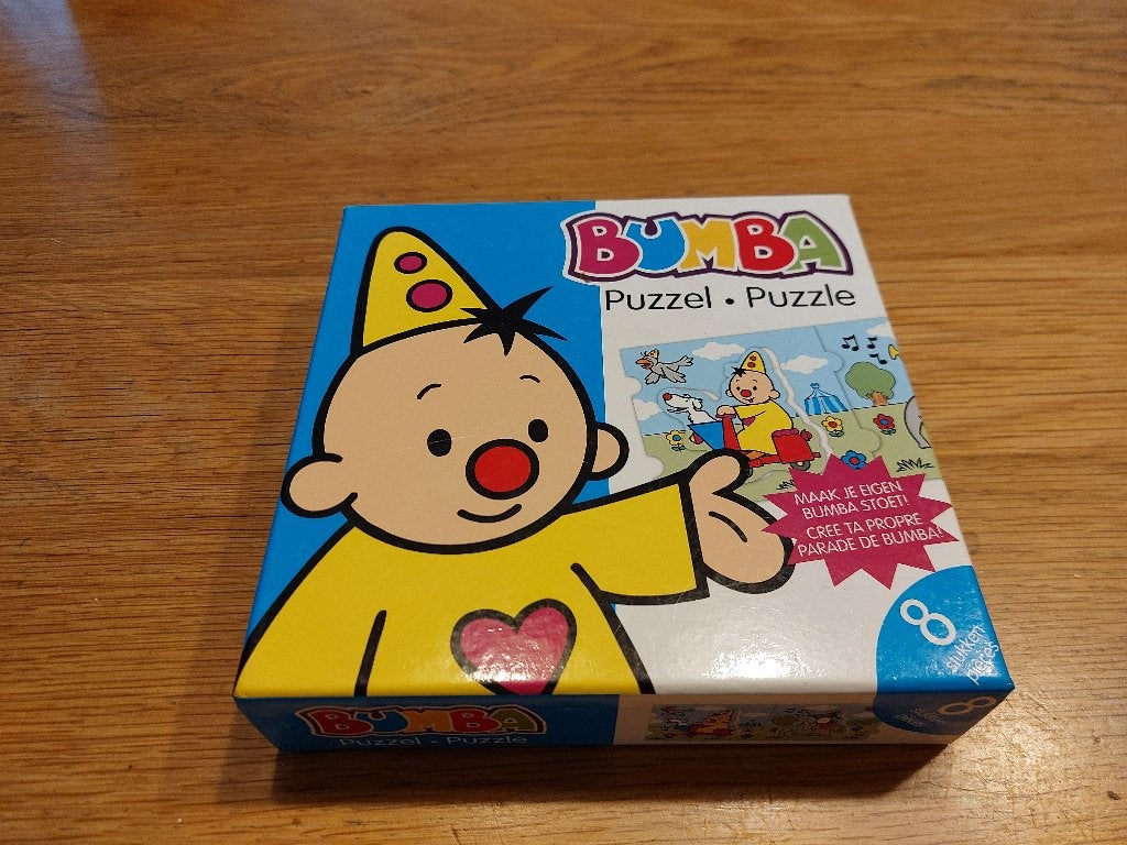 Bumba puzzel, mist 2 stukken, Kinderen en Baby's, Speelgoed | Kinderpuzzels, Ophalen of Verzenden, Minder dan 10 stukjes, Gebruikt