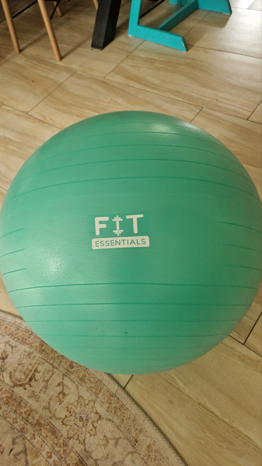 Fit Essentials Fitnessbal, ook geschikt bij zwangerschap, Ophalen, Zo goed als nieuw, Benen, Fitnessbal