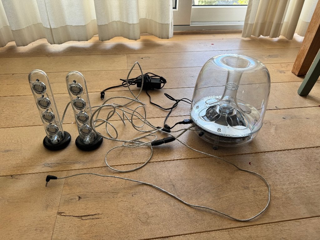 SoundSticks III / 3Harman/Kardon / 2.1 speakerset, Computers en Software, Pc speakers, Ophalen, Gebruikt, Audiokanaal 2.1, Harman/Kardon
