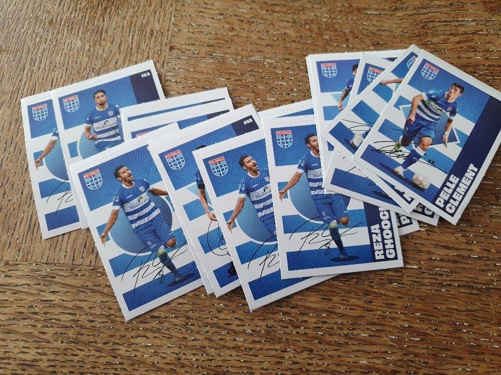 PEC Zwolle voetbalplaatjes, Verzamelen, Sportartikelen en Voetbal, Ophalen of Verzenden, Nieuw, Overige binnenlandse clubs, Poster, Plaatje of Sticker