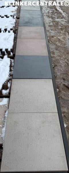 B-KEUS max 60m2 antraciet 60x60x4cm terras/beton/tuintegels, Tuin en Terras, Tegels en Klinkers, Waalbandijk 155     6651 KD  Druten