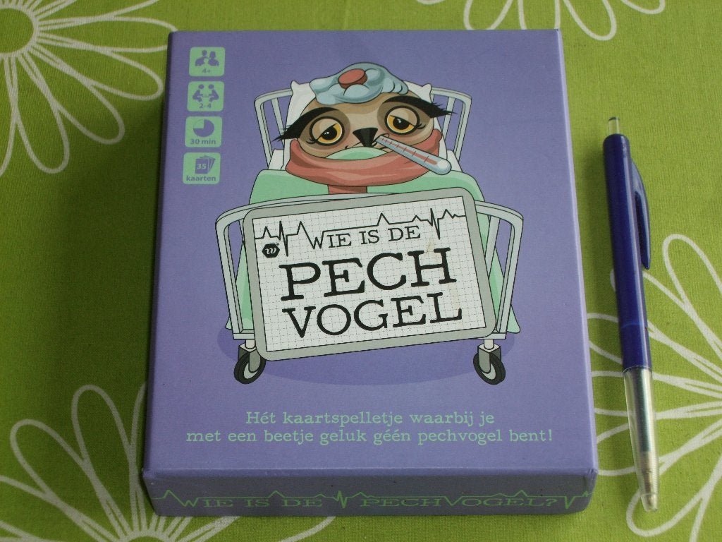 Wie is de pechvogel? - kaartspel, Hobby en Vrije tijd, Gezelschapsspellen | Kaartspellen, Een of twee spelers, Ophalen of Verzenden