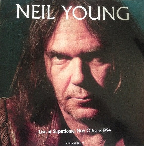 LP Neil Young - Live at Superdome, New Orleans 1994, Ophalen, Singer-songwriter, Geseald, 12 inch