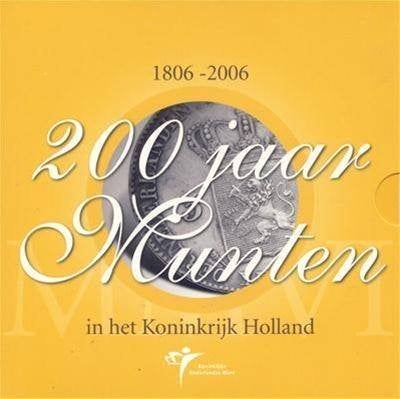 BU set van 200 jaar munten 1802-2006, Postzegels en Munten, Munten | Nederland, Ophalen of Verzenden, Koningin Beatrix, Euro's