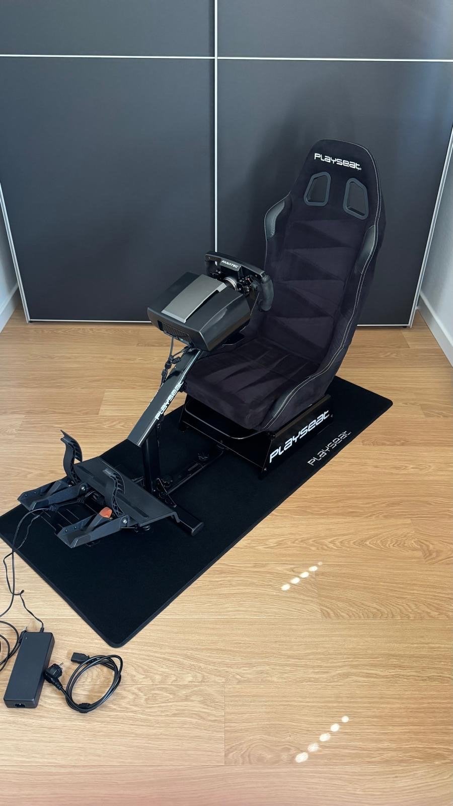 Fanatec CSL Elite F1 + Playseat Evolution Black Alcantara, Ophalen, Overige merken, Zo goed als nieuw