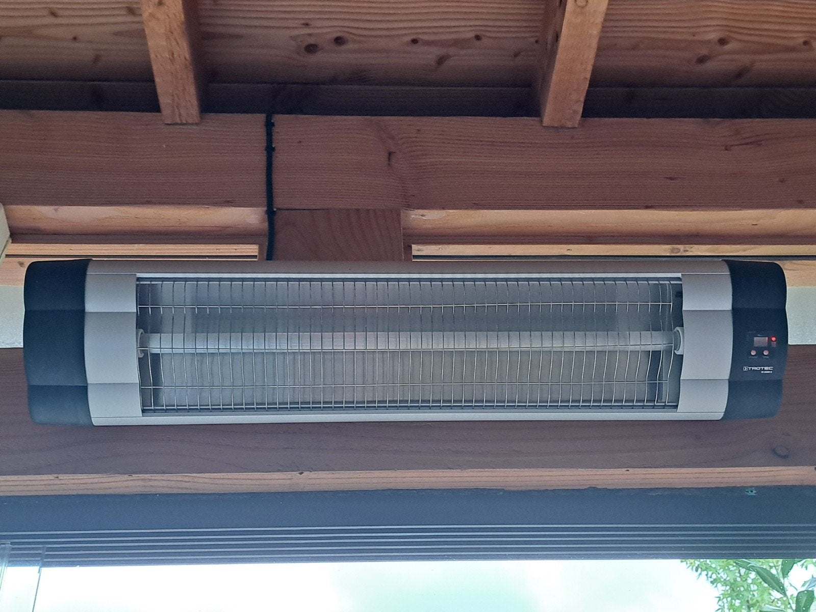 2x Trotec IR 2550 S Infrarood Terrasverwarmer, Tuin en Terras, Terrasverwarmers, Ophalen, Gebruikt, Elektrisch, Wand
