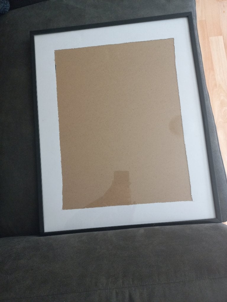 Gratis fotolijst, Ophalen, Overige materialen, Minder dan 50 cm, Gebruikt