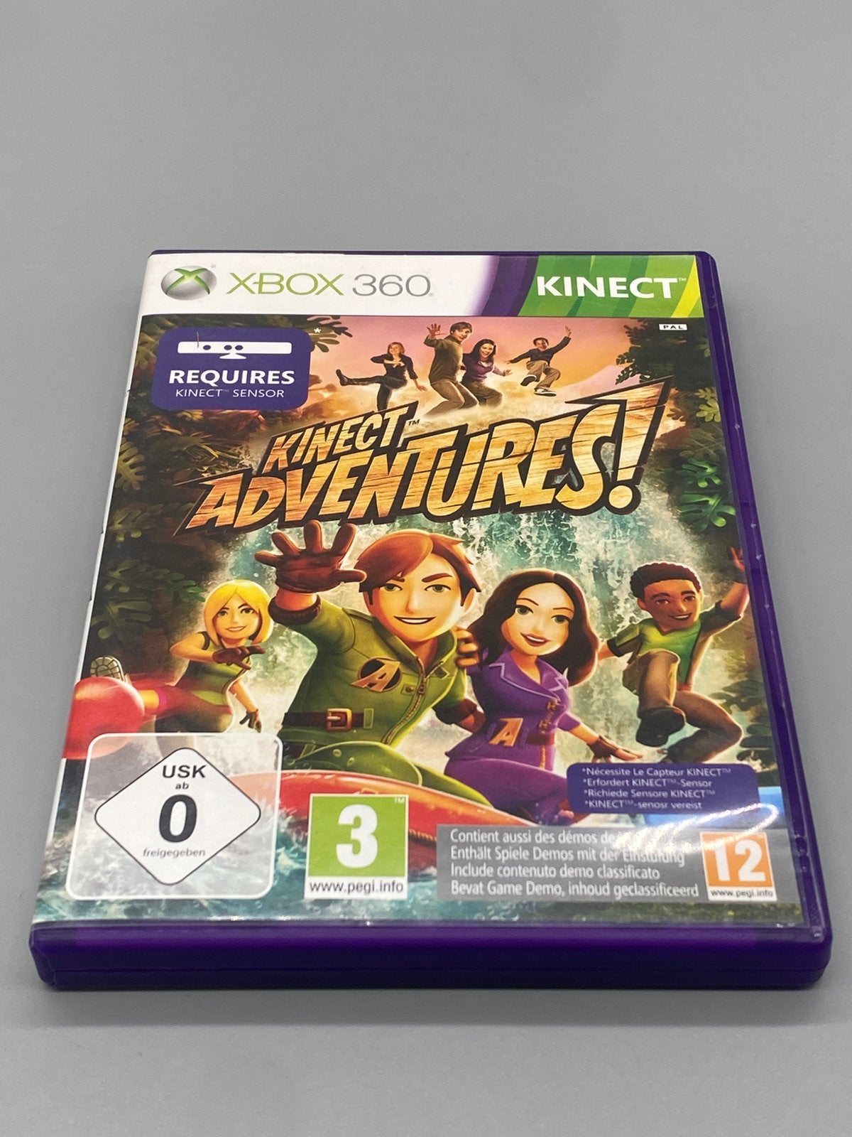 Kinect Adventures! – Xbox 360, Avontuur en Actie, Microsoft Studios, Gekoppelde computers, 2 spelers
