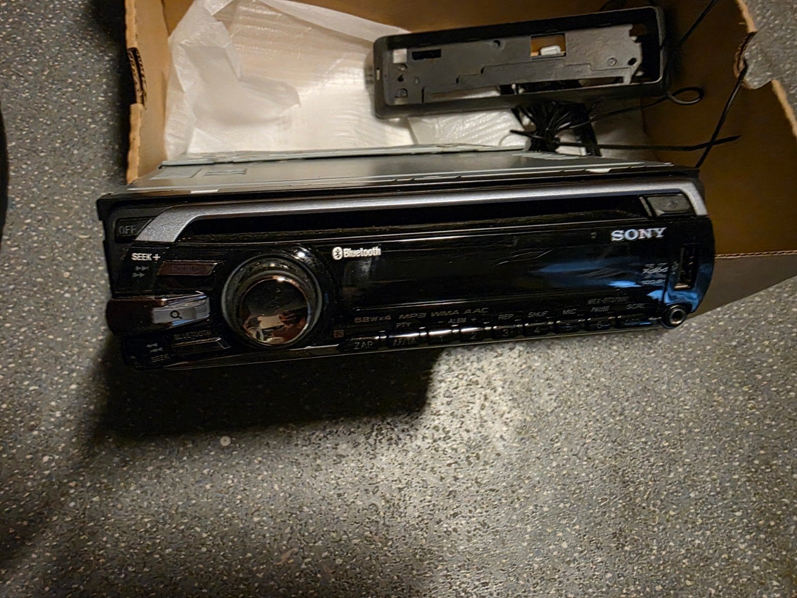 Sony MEX-BT3700U Autoradio met Bluetooth en USB, Auto diversen, Ophalen of Verzenden, Gebruikt