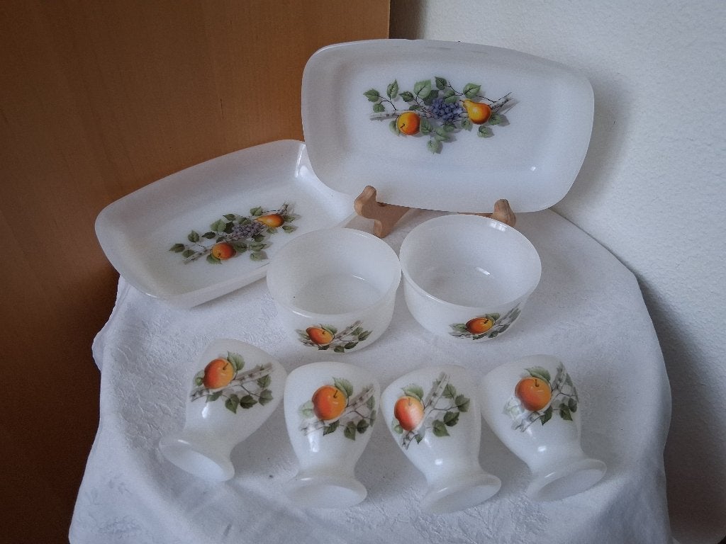 Arcopal Fruits de France items *eureka*, Overige typen, Ophalen of Verzenden, Overige stijlen, Glas