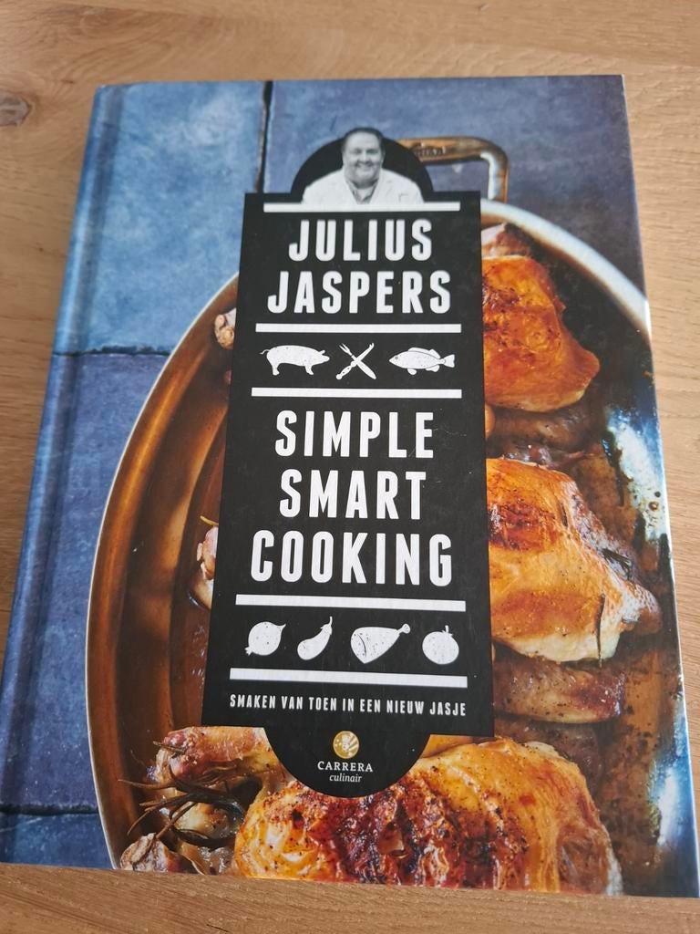 Julius Jaspers Simple Smart Cooking kookboek, Boeken, Ophalen of Verzenden