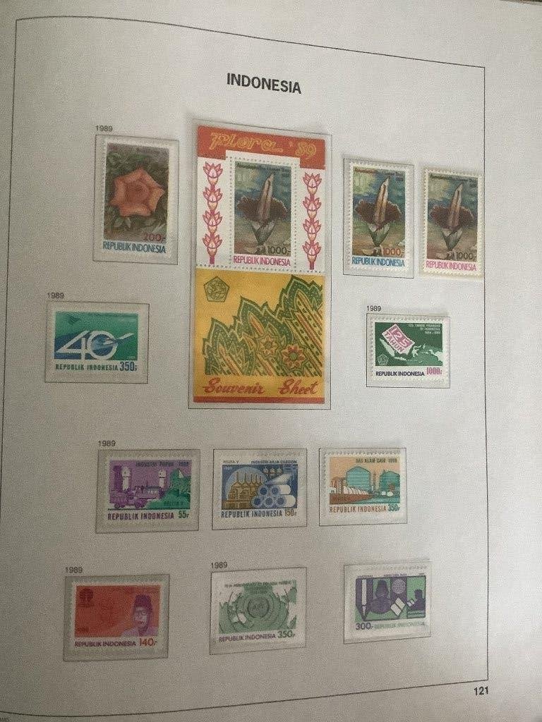 Indonesië complete postfrisse collectie 1970-1989  Adv. E, Ophalen of Verzenden, Buitenland