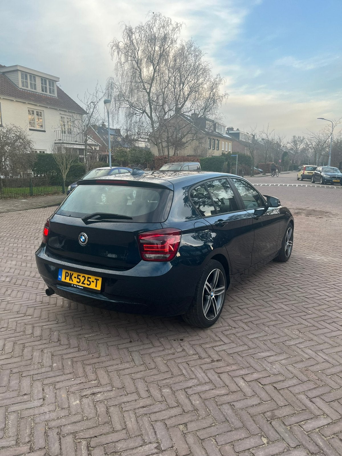 Bmw 116i EDE bussiness, Auto's, 1-Serie, Dealer onderhouden, 4 cilinders, Blauw