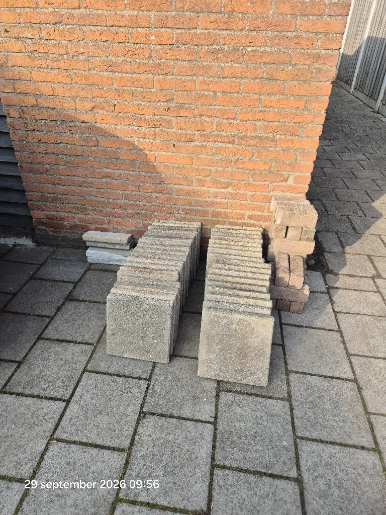 Gratis stoeptegels