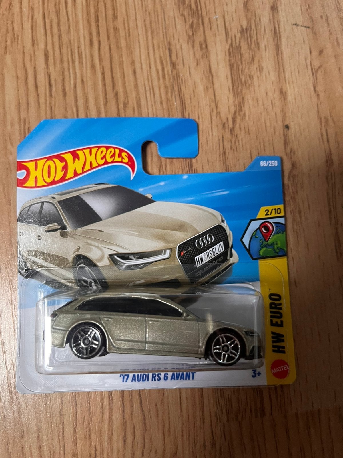 Hotwheels audi rs6 avant, Verzenden, Nieuw, Auto