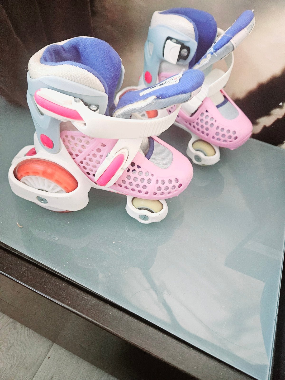 Kinder rolschaatsen met vier wielen - Maat 25-28, Ophalen