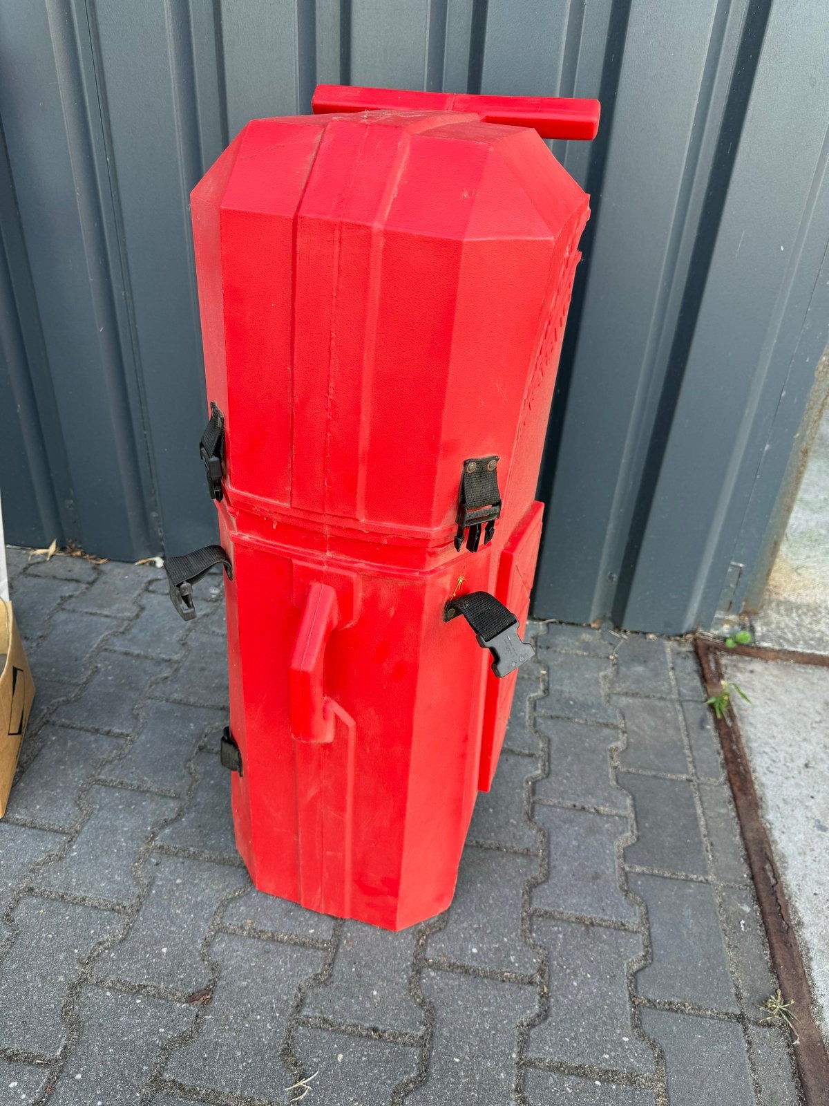 Verrijdbare Kunststof Koffer voor bv Gereedschap, Doe-het-zelf en Verbouw, Kratten en Dozen, Ophalen, Gebruikt, Bak of Kist, 50 cm of meer