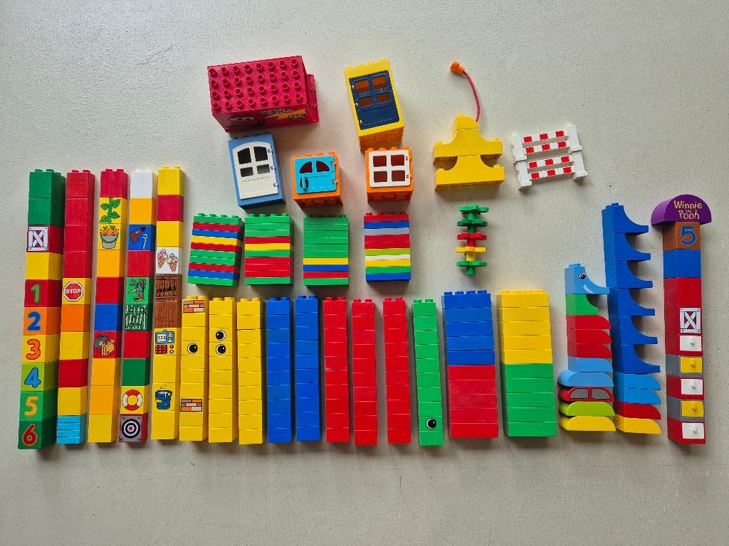 duplo blokken, Kinderen en Baby's, Speelgoed | Duplo en Lego, Ophalen of Verzenden, Gebruikt, Duplo