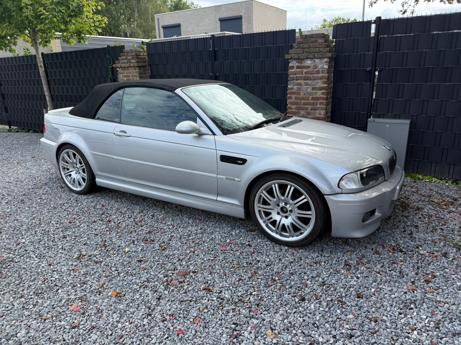 BMW M3 e46 Cabrio s54b32 343 pk, zwart leer 180.000 km, Automaat, Zwart, Cabriolet, Bedrijf