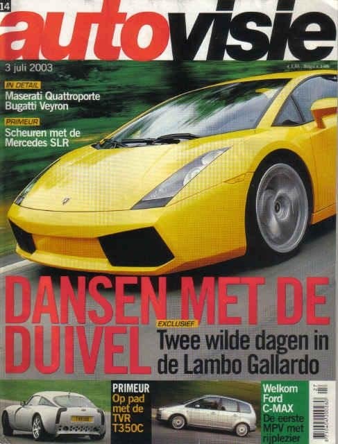 Autovisie 14 2003 : Smart Roadster - Toyota MR2 - Saab 9-3 C, Boeken, Ophalen of Verzenden, Gelezen, Algemeen