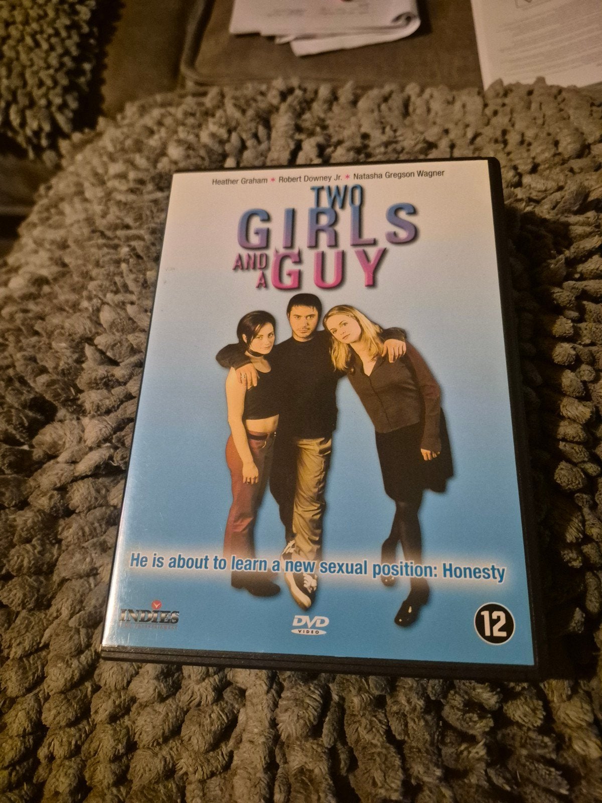 Two Girls and a Guy DVD - Romantische Komedie, Nederlands, Romantische komedie, Ophalen of Verzenden, Vanaf 12 jaar