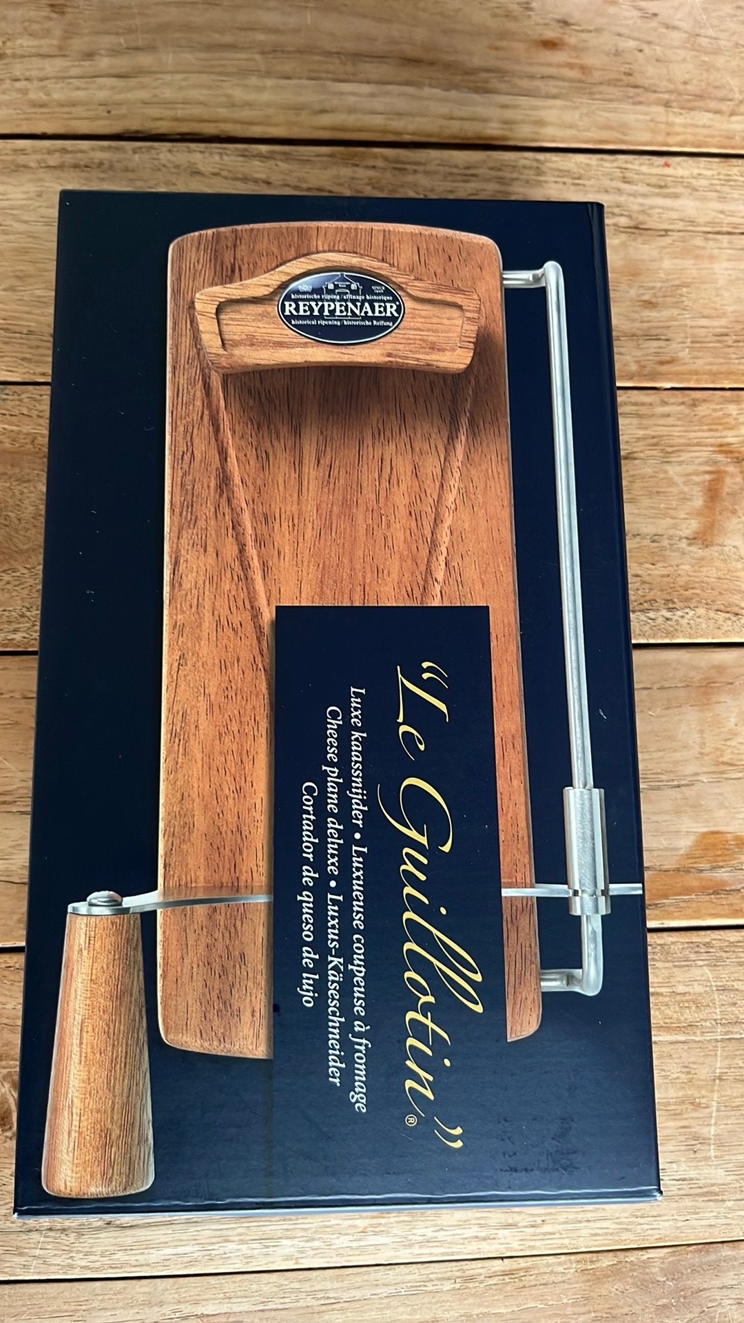 Luxe kaassnijder - nieuw, Snij-/serveerplank, Ophalen of Verzenden, Nieuw, Overige merken