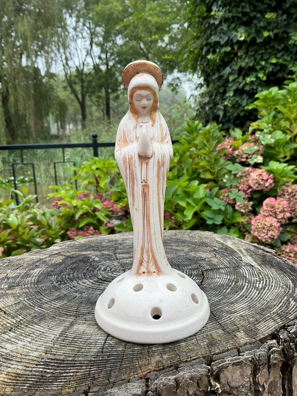 Lief porseleinen Mariabeeld ❤️ biddende Maria, Antiek en Kunst, Ophalen of Verzenden