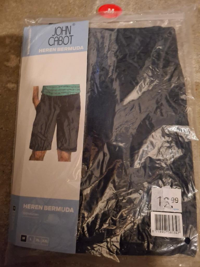 Heren bermuda john cabot maat m. Nieuw, donkerblauw, Kleding | Heren, Broeken en Pantalons, Ophalen of Verzenden, Nieuw, Maat 48/50 (M)