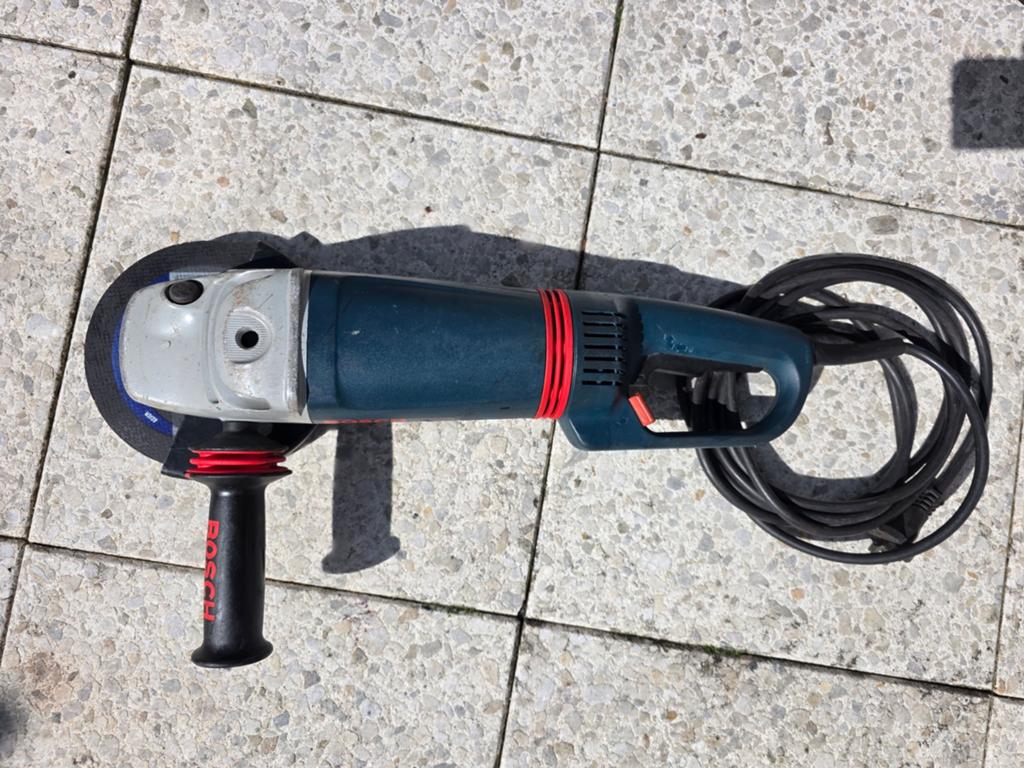 Bosch GWS 24-180 slijpmachine inclusief 20 slijpschijven, Ophalen of Verzenden, 1000 watt of meer, Haakse handslijpmachine