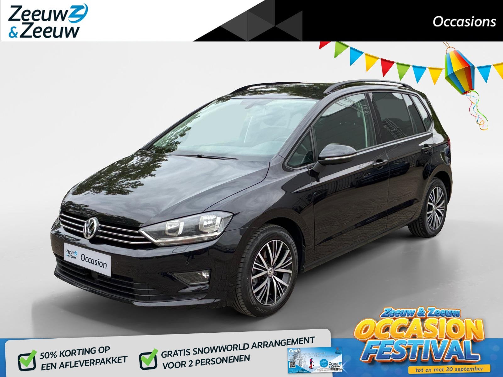 Volkswagen Golf Sportsvan 1.4 TSI Highline | Adaptive Cruise, Auto's, 125 pk, Gebruikt, Euro 6, 4 cilinders