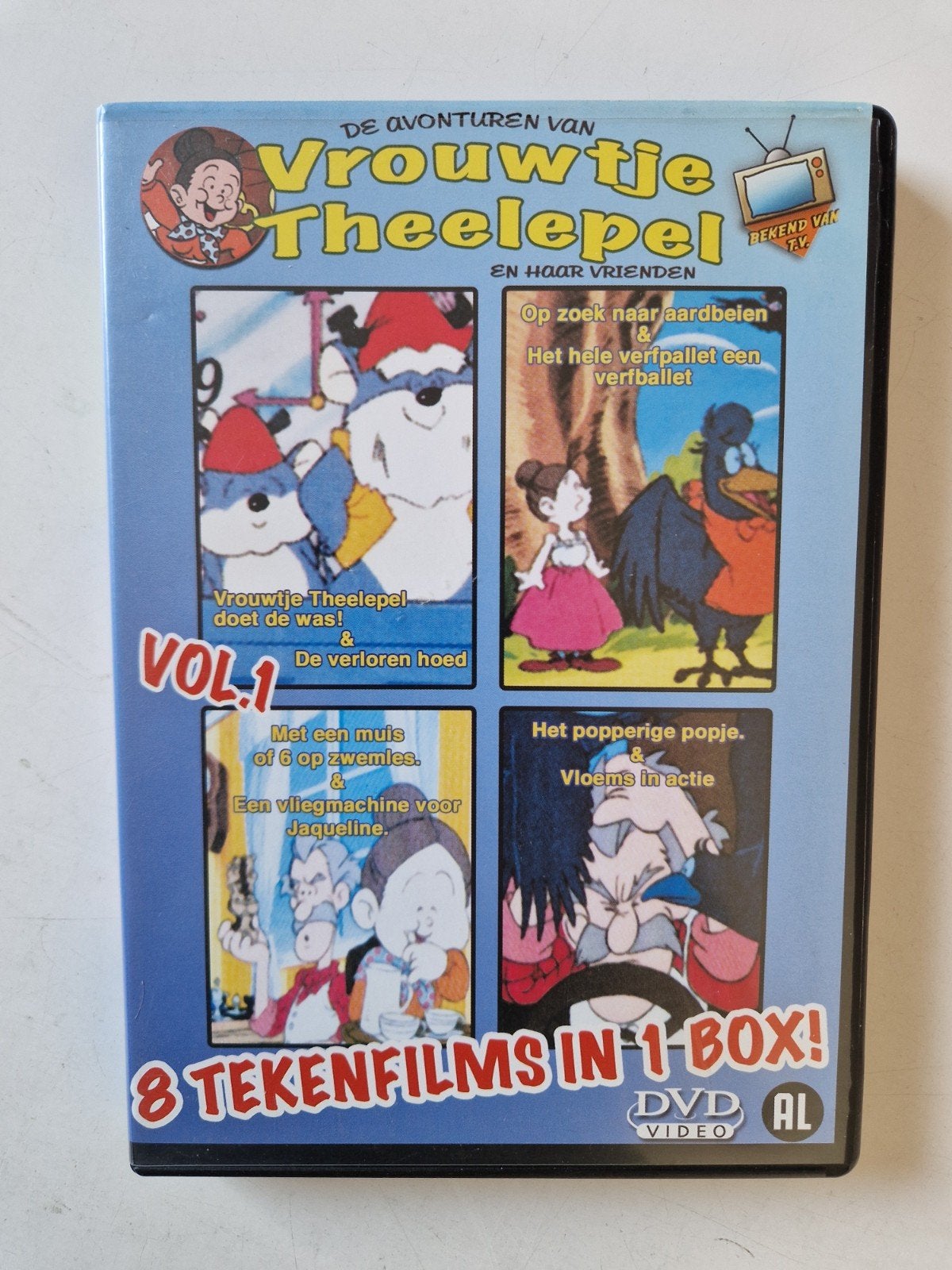De Avonturen van Vrouwtje Theelepel en haar Vrienden DVD, Europees, Gebruikt, Tekenfilm, Alle leeftijden