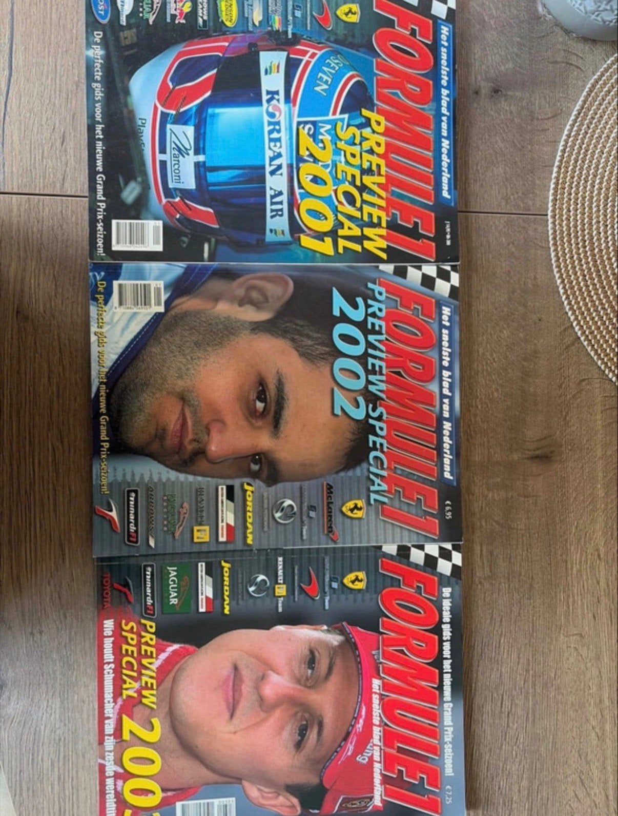 3 v 1 | formule 1 tijdschriften uit 2000, Verzenden, Formule 1