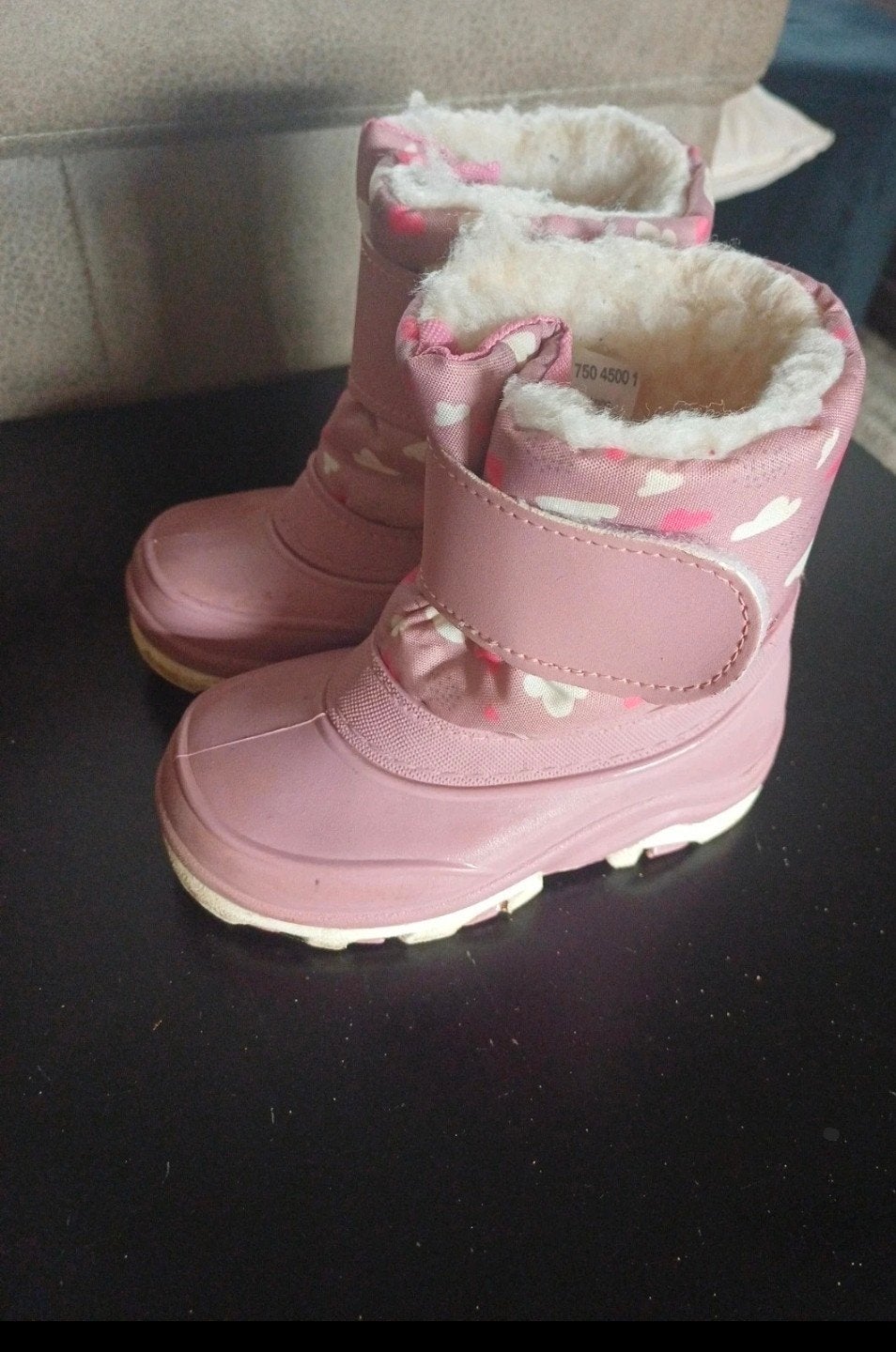 Roze snowboots maat 22/23 voor meisjes, Kinderen en Baby's, Kinderkleding | Schoenen en Sokken, Ophalen of Verzenden, Gebruikt