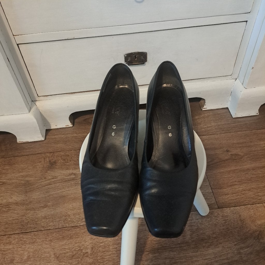 Gabor donker blauwe pumps mt 39, Pumps, Blauw, Gabor, Ophalen of Verzenden
