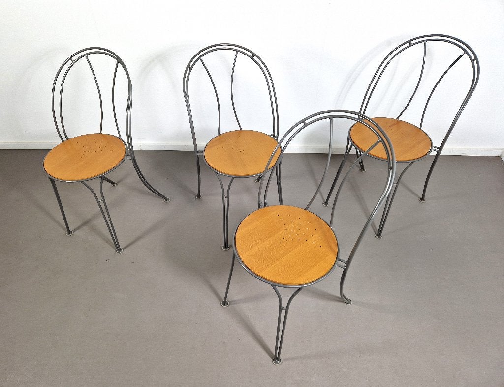 Vintage IKEA Pajala Stoelen | Set van 4, Ophalen, -, -, Vier
